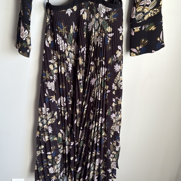 A.L.C. Josefa Silk Midi Dress 8 - Picture 6 of 14
